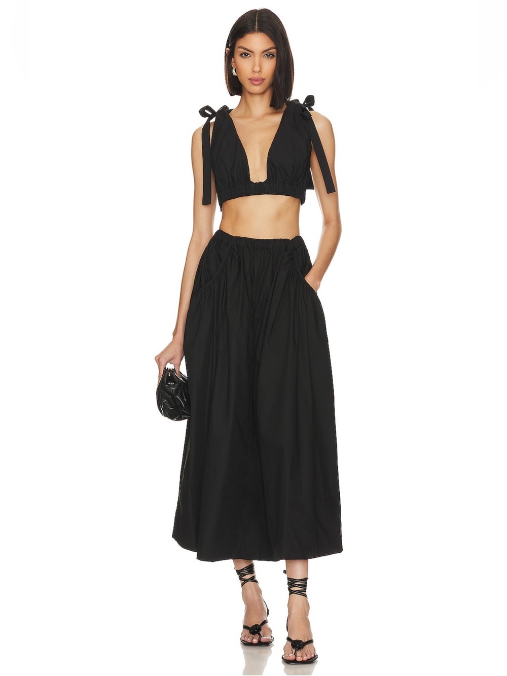 L’Academie Arman Midi Skirt - Picture 2 of 9